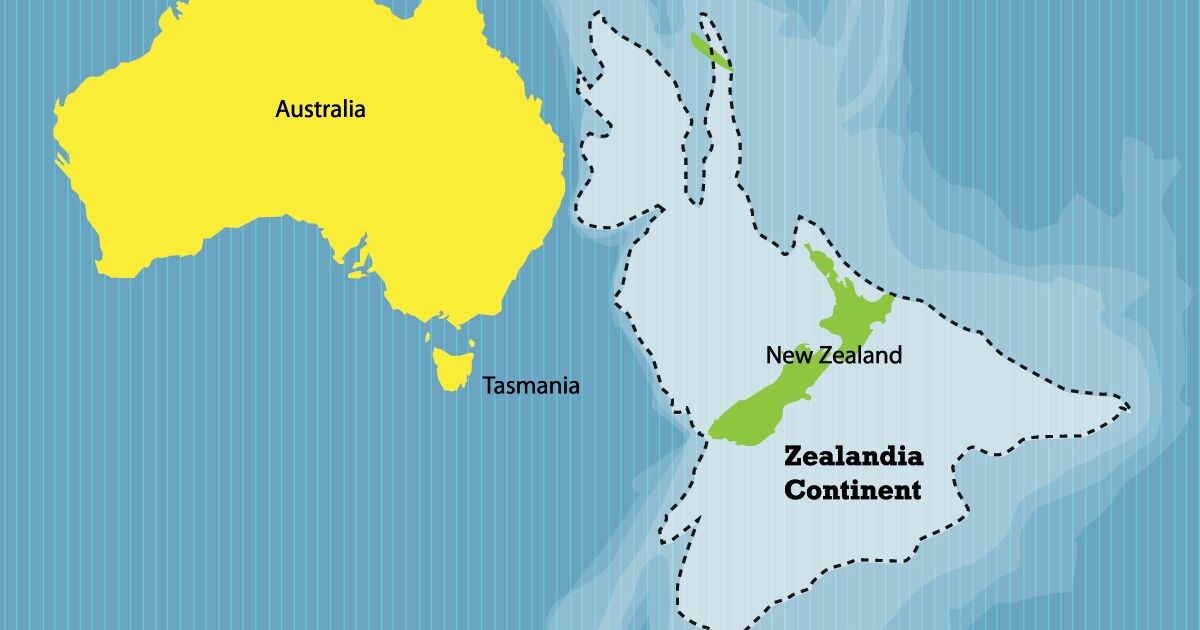 ZEALANDIA THE EIGHTH CONTINENT Connecting The Dots