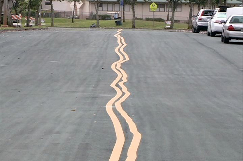 Road Line Painting