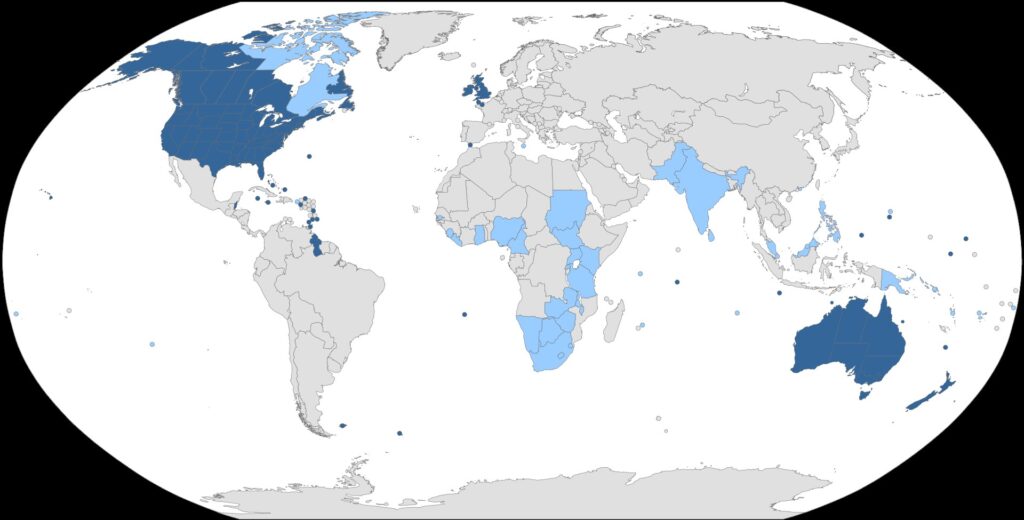 Swamped by English