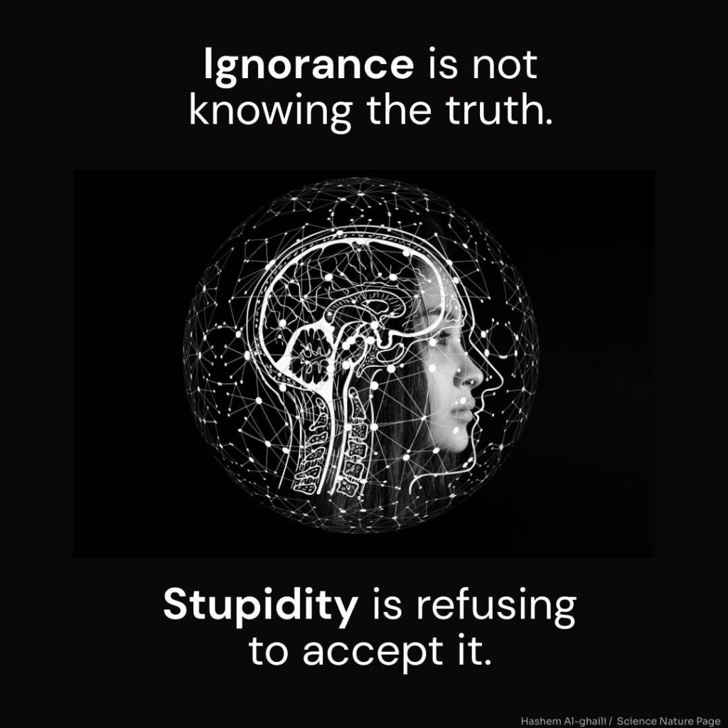 Stupidity and Ignorance